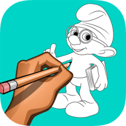 ikon how to draw The Smurfs
