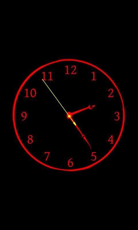 Analog Clock Live Wallpaper स्क्रीनशॉट 4