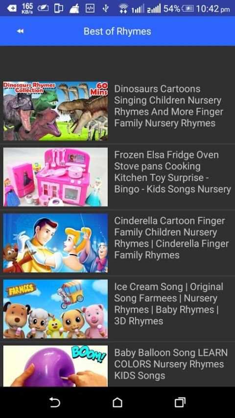 Nursery Rhymes Videos скриншот 6