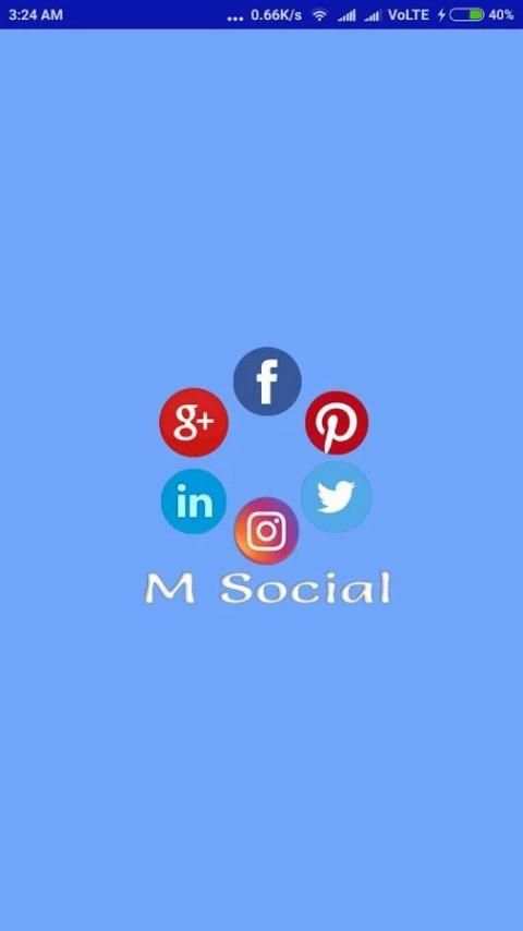 M Social(Quickly Media Access) скриншот 7