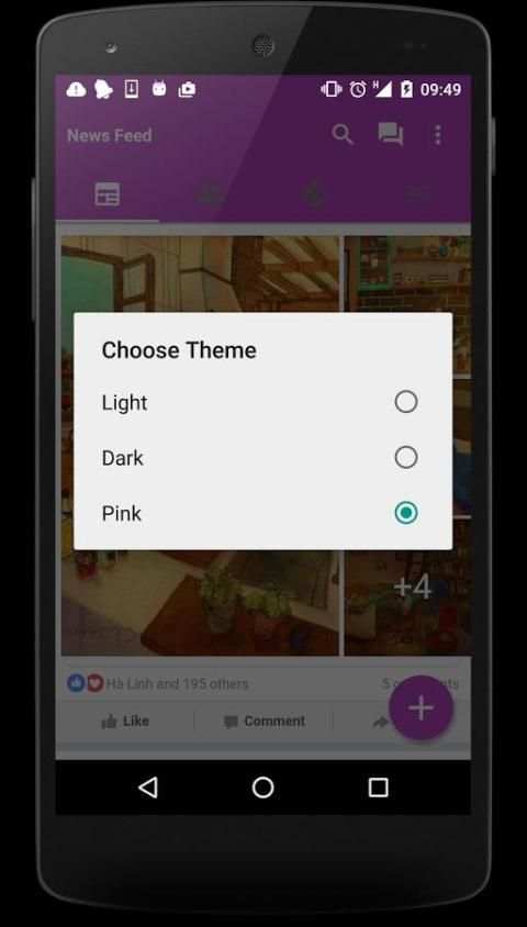 Swipe for Facebook - Mini FB screenshot 1