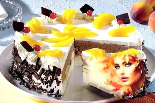 Cake Photo Frame स्क्रीनशॉट 1