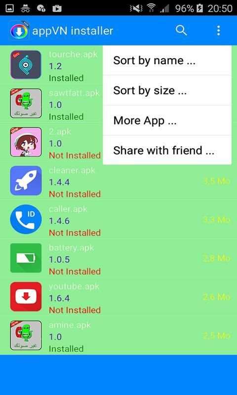 Apk Installer is Âppvn screenshot 1