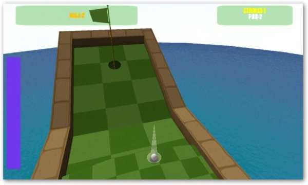 Mini Golf 3D screenshot 2