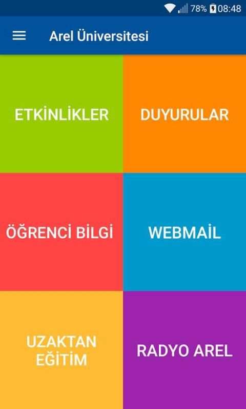 Arel Üniversitesi Mobil BM скриншот 4