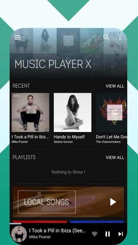 Music Player X 5 تصوير الشاشة