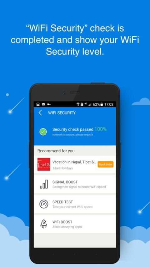 WiFi Booster accelerates net screenshot 1