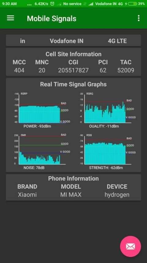 Mobile Signals स्क्रीनशॉट 3