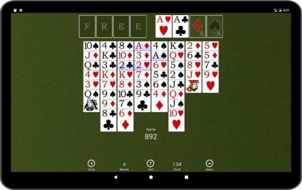 FreeCell Forever скриншот 5