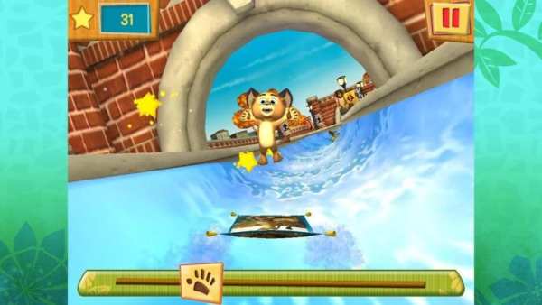 Madagascar Surf n' Slides Free скриншот 4