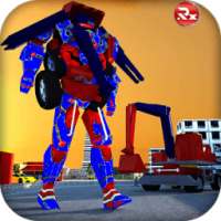 Excavator Transforming Robot