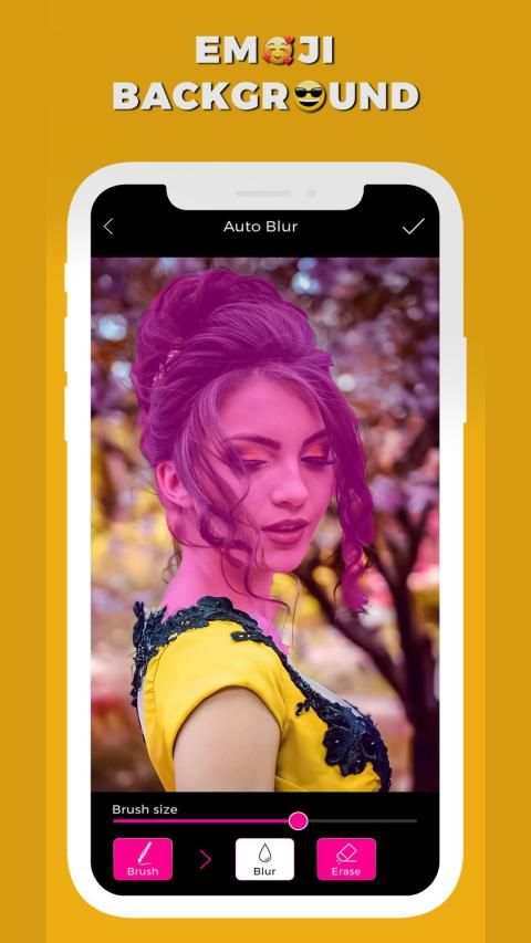 Photo Background Editor - Emoji background changer screenshot 3