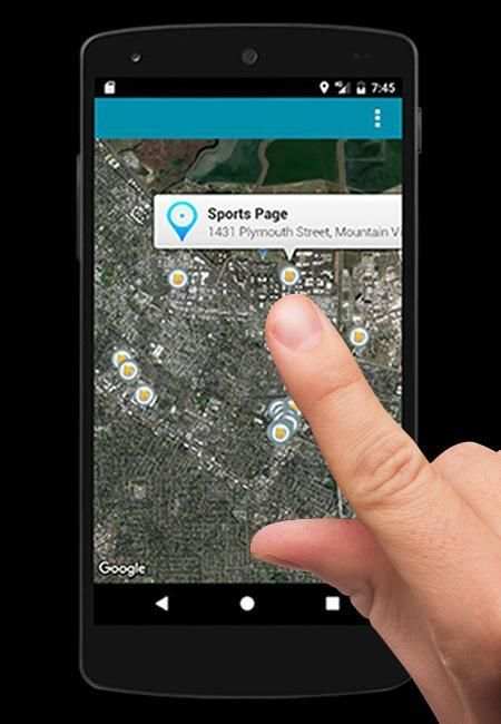 GPS Map and City Guide screenshot 1