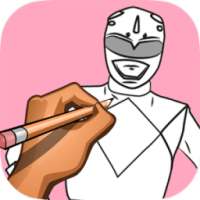 how to draw Power Rangers