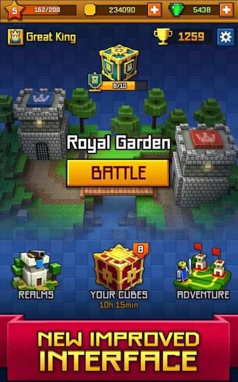 Craft Royale - Clash of Pixels скриншот 1