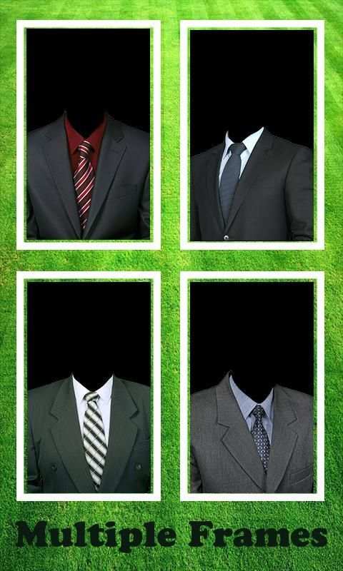 Men Suit Photo Frame स्क्रीनशॉट 4