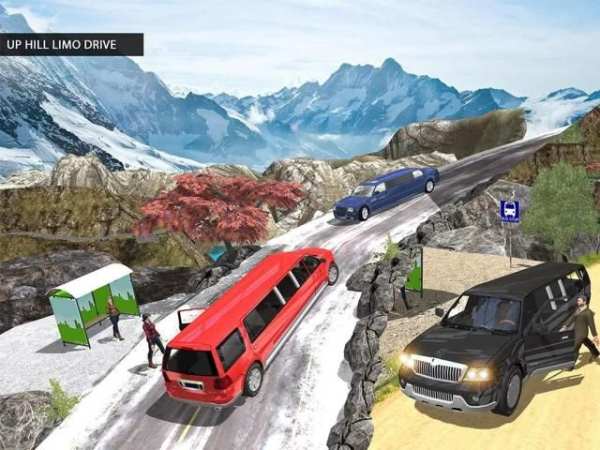 Offroad Uphill Limo Driving 3D स्क्रीनशॉट 7