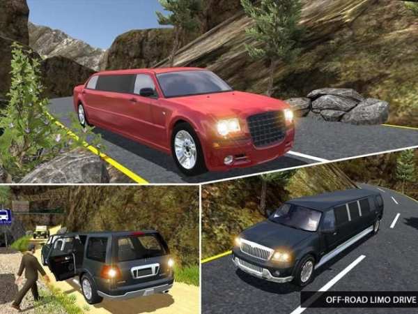 Offroad Uphill Limo Driving 3D स्क्रीनशॉट 12