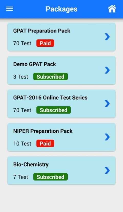 GPAT, NIPER JEE & PHARMA MCQs screenshot 1