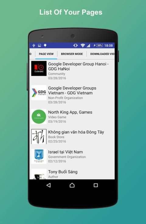 Save Videos From Facebook स्क्रीनशॉट 3