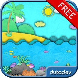 Paper Sea Live Wallpaper Free иконка