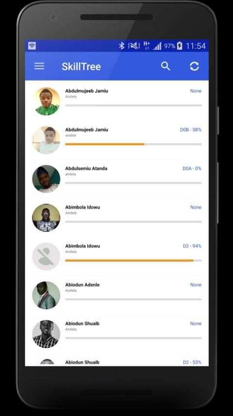 Andela SkillTree screenshot 3
