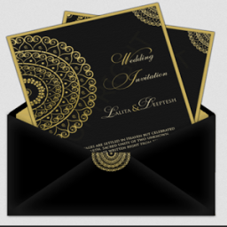 Wedding Invitation Card Design أيقونة