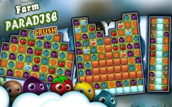 Farm Paradise Crush स्क्रीनशॉट 3