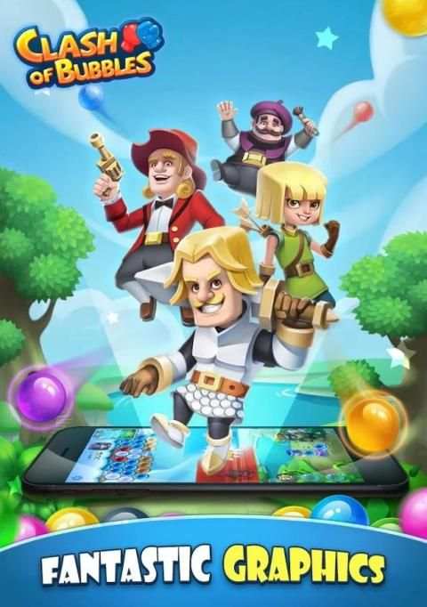 Clash of Bubbles скриншот 1