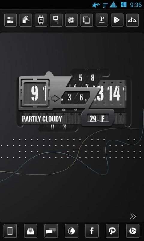iZono Mini UCCW Widget स्क्रीनशॉट 2