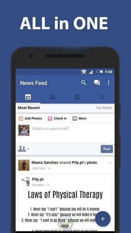 Fast for Facebook Lite скриншот 6