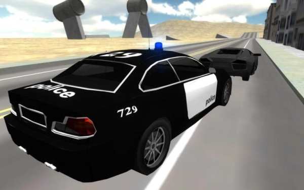 Police Car Drift 3D screenshot 7