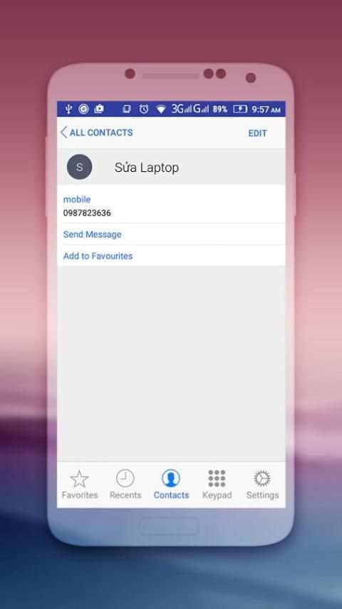 iContact - Phone book OS 10 screenshot 2
