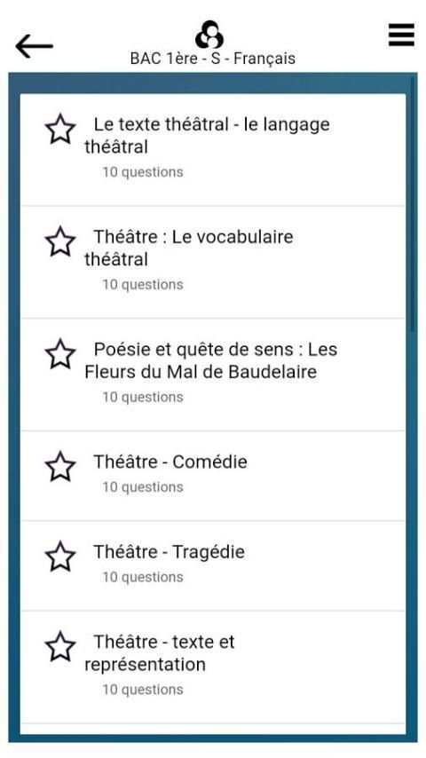 Révisions BAC français 2017 скриншот 3