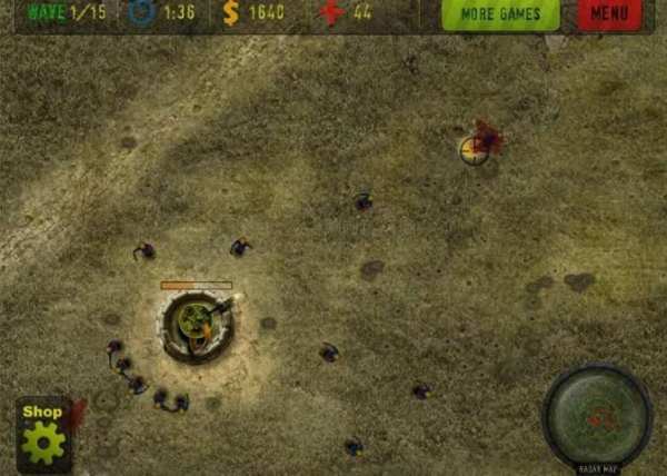 Anti Zombie Defend screenshot 1