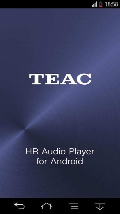 TEAC HR Audio Player स्क्रीनशॉट 3