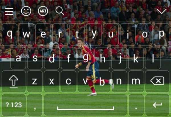 Keyboard For Ramos скриншот 1