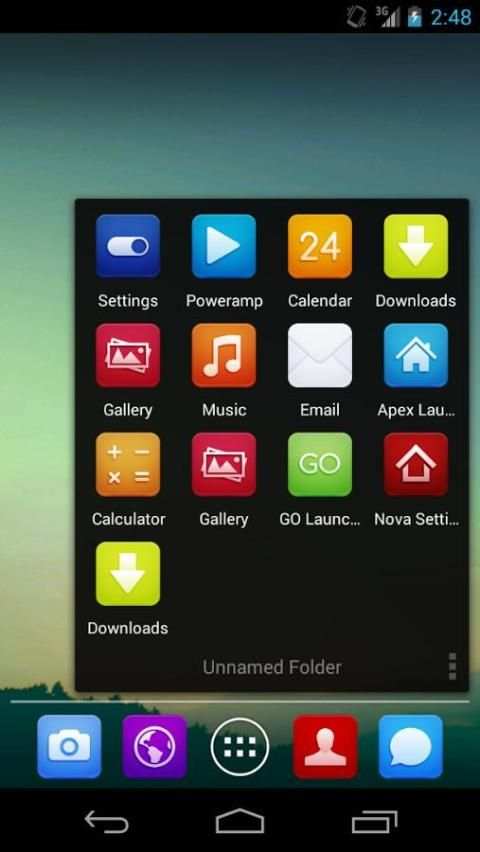 Bright Base Icon Pack स्क्रीनशॉट 2