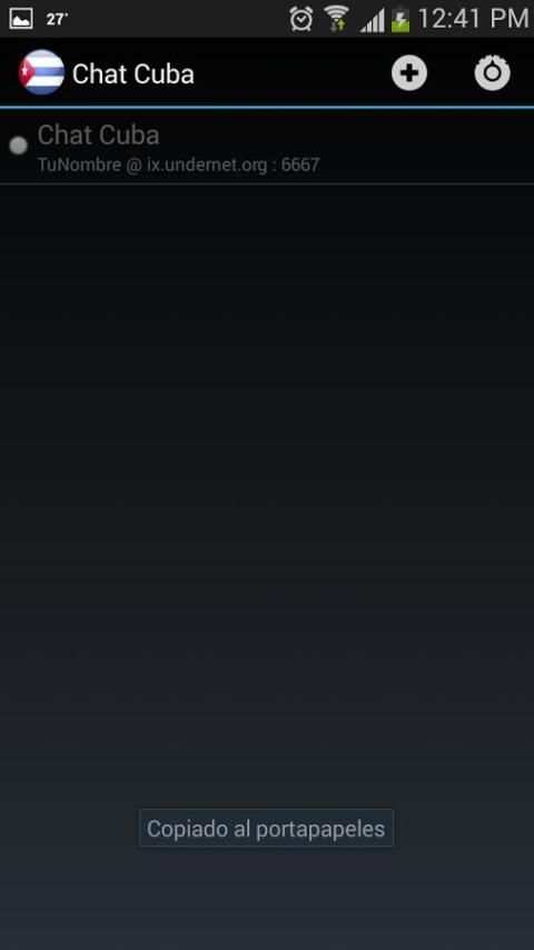 Chat Cuba screenshot 5