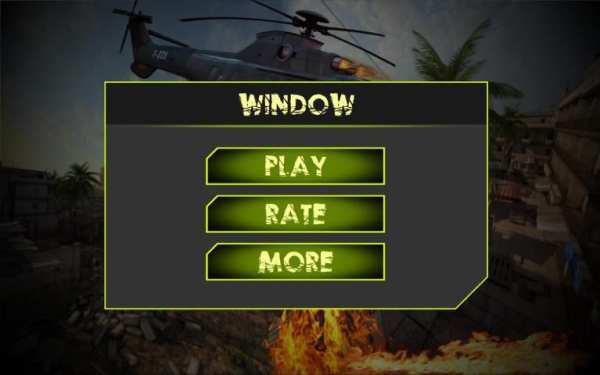 Angry Gunship Helicopter War स्क्रीनशॉट 1