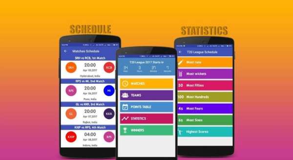 Schedule for IPL 2017 screenshot 4