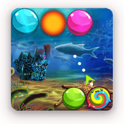 bubble beach shooter أيقونة