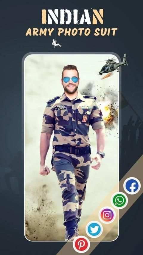 Indian Army Photo Suit - Commando Photo Suit स्क्रीनशॉट 6