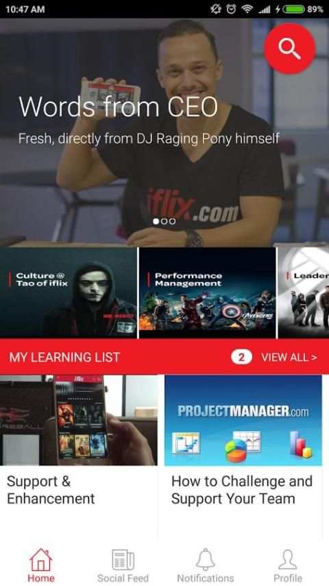Learn @ iflix 2 تصوير الشاشة