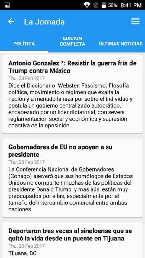 Mexico News screenshot 2