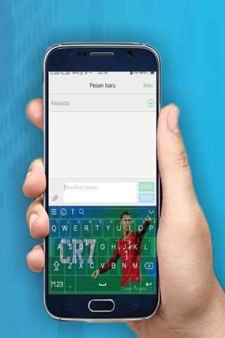 Football Player Keyboard 2 تصوير الشاشة
