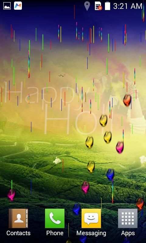 Holi Live Wallpaper 2017 स्क्रीनशॉट 3