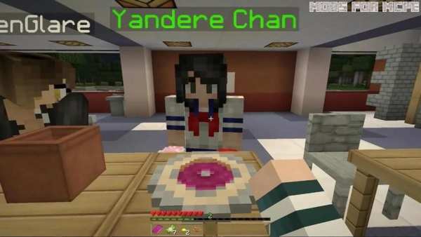 MOD Yandere for Minecraft PE screenshot 2