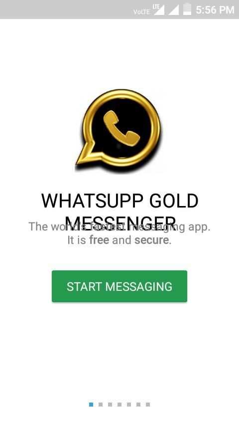 WHATSUPP GOLD MESSENGER screenshot 5
