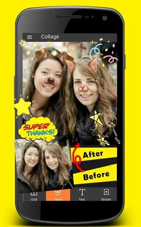 Selfie Snapchat Photo Effect screenshot 3